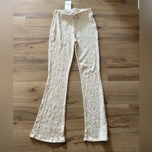 Zara Light Brown Patterned Fabric